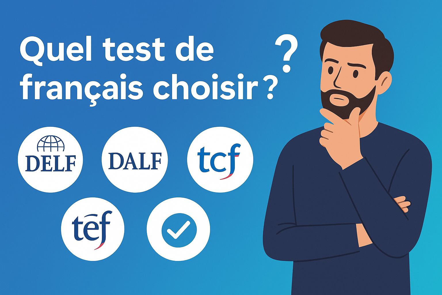 Quel test de français choisir pour valider son niveau linguistique – DELF, TCF, TEF ou test d’évaluation en ligne