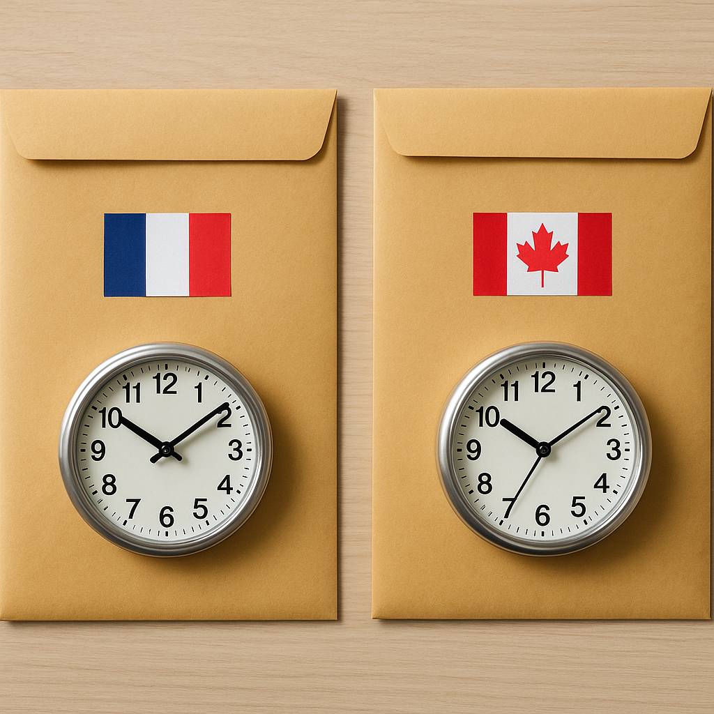 Délais d'obtention des résultats : TEF Canada vs TCF Canada